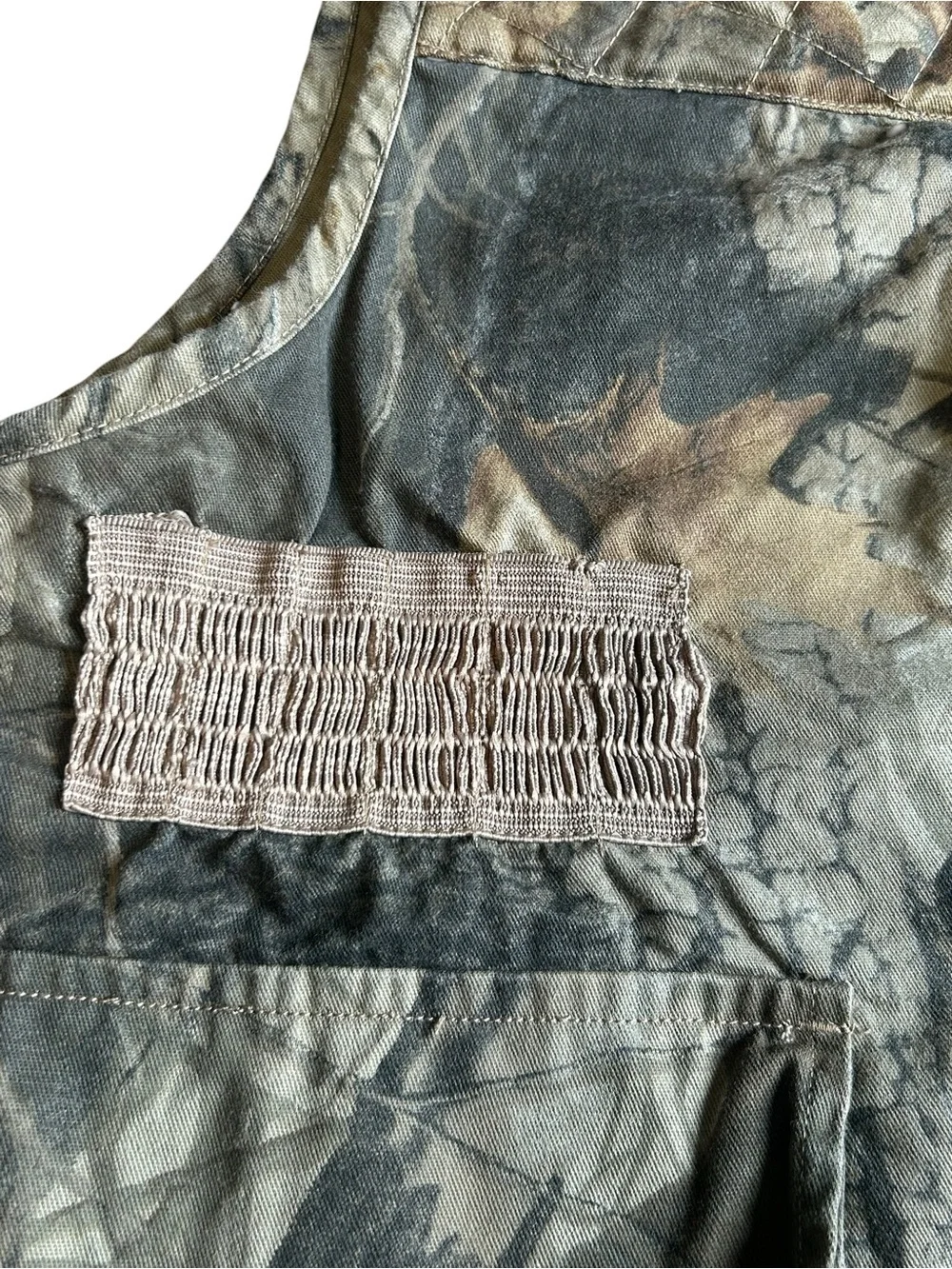 Quail Unlimited Dove Hunter Camo Hunting Utility Vest Vintage